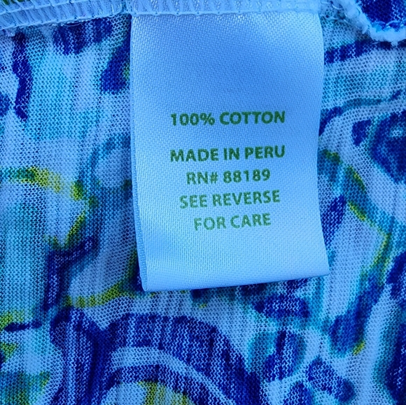 Lilly Pulitzer racerback top - Picture 7 of 9